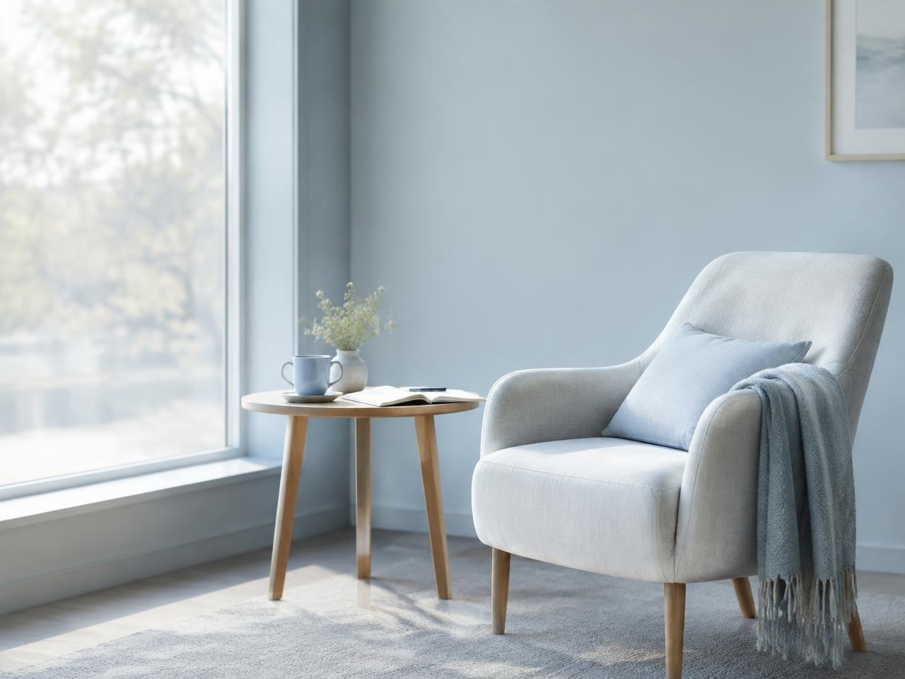 A peaceful therapy space